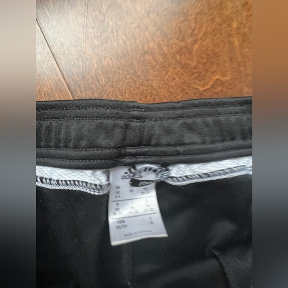 Adidas Skinny Black and White Striped Track Pants XS - Picture 5 of 9